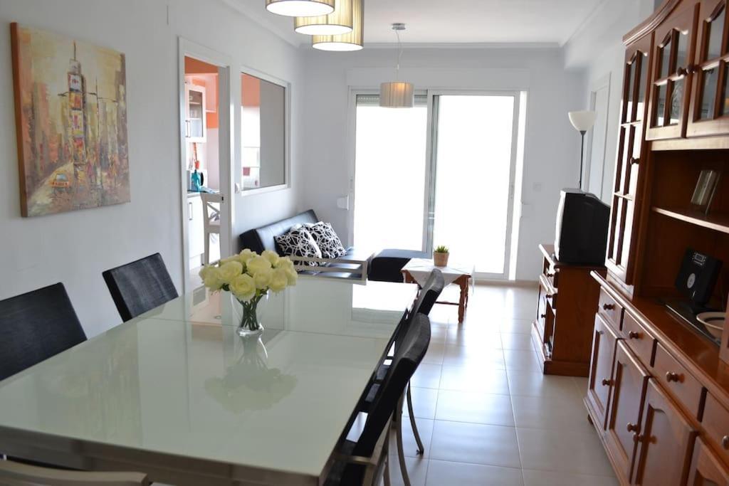 Apartamento Junto A Playa Y Cerca De Campo De Golf El Perellonet المظهر الخارجي الصورة